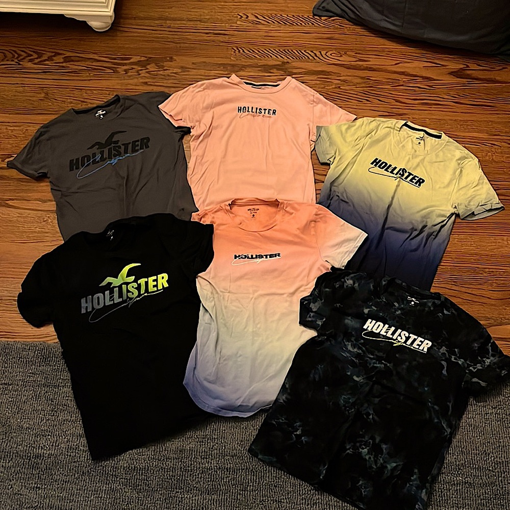 BUNDLE‼️       6 size XS Hollister shirts